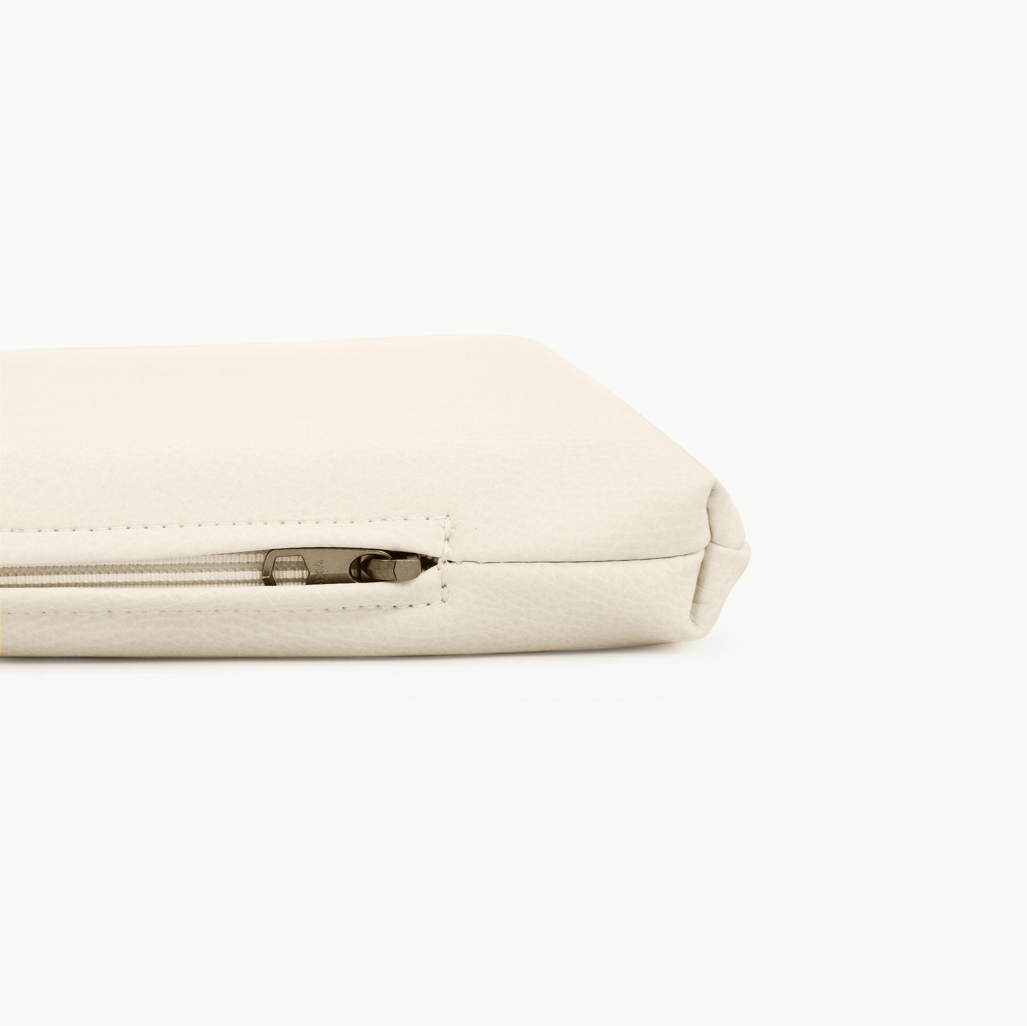 Ivory@Zipper on Ivory Padded Micro+