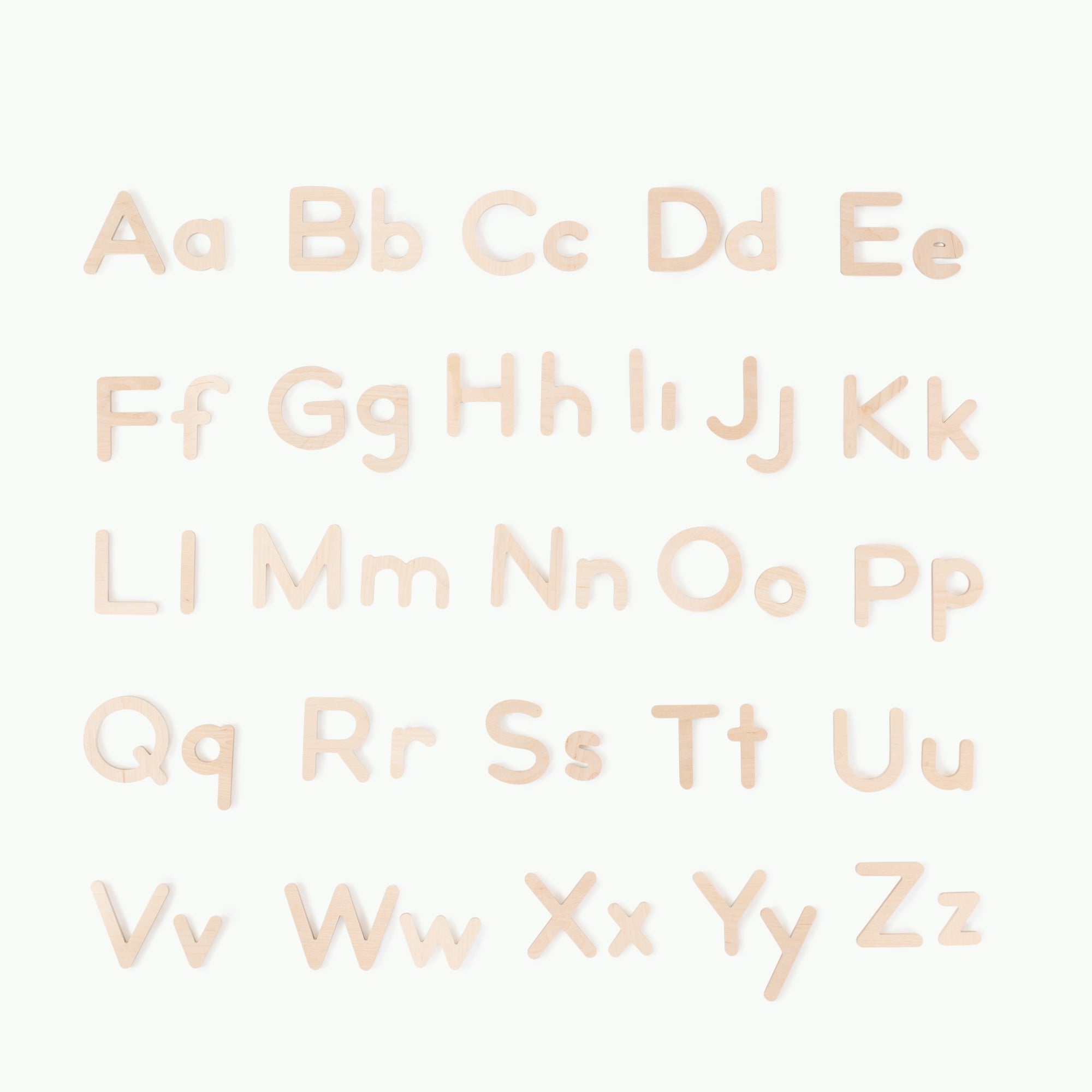 Birch@Wooden Letters