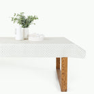 Meadow@Meadow Tablecloth on dining table