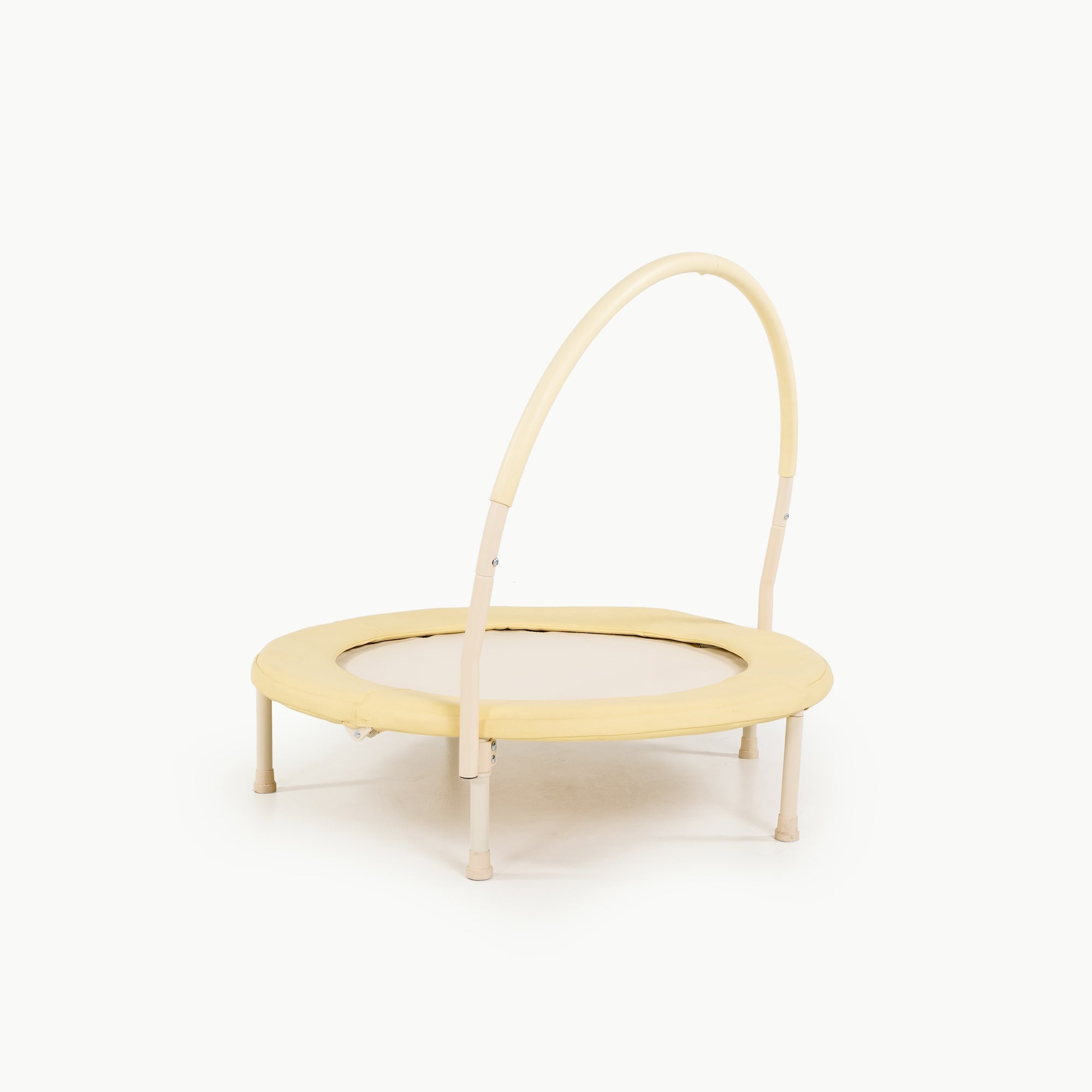 Mellow@Minimalist kids trampoline designed to fit beautifully in shared living spaces