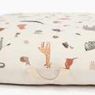 Menagerie / Square@Gathre deboss detail on the Menagerie Square Floor Cushion