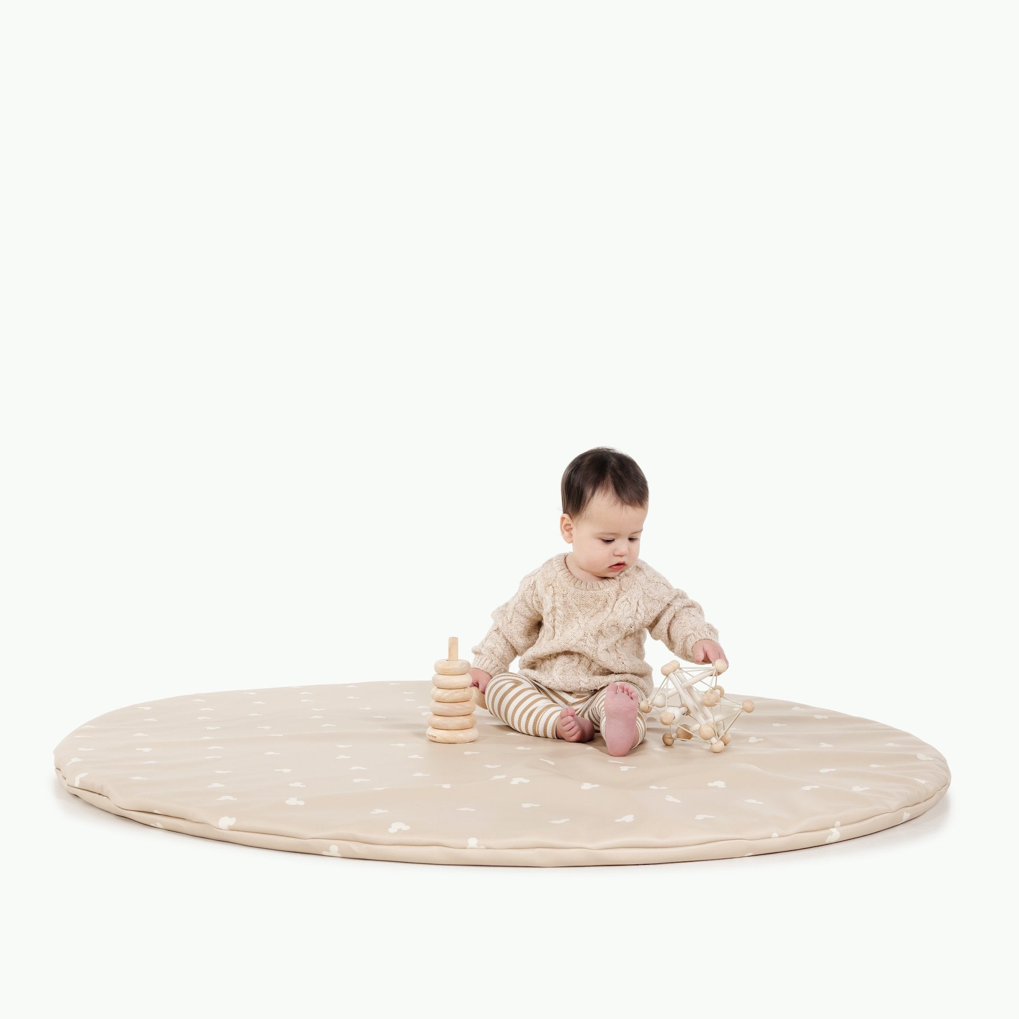 Mickey Mouse (on sale)@boy sitting on mickey mouse padded midi circle