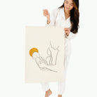 Nativity (on sale)@Woman holding the Nativity Poster