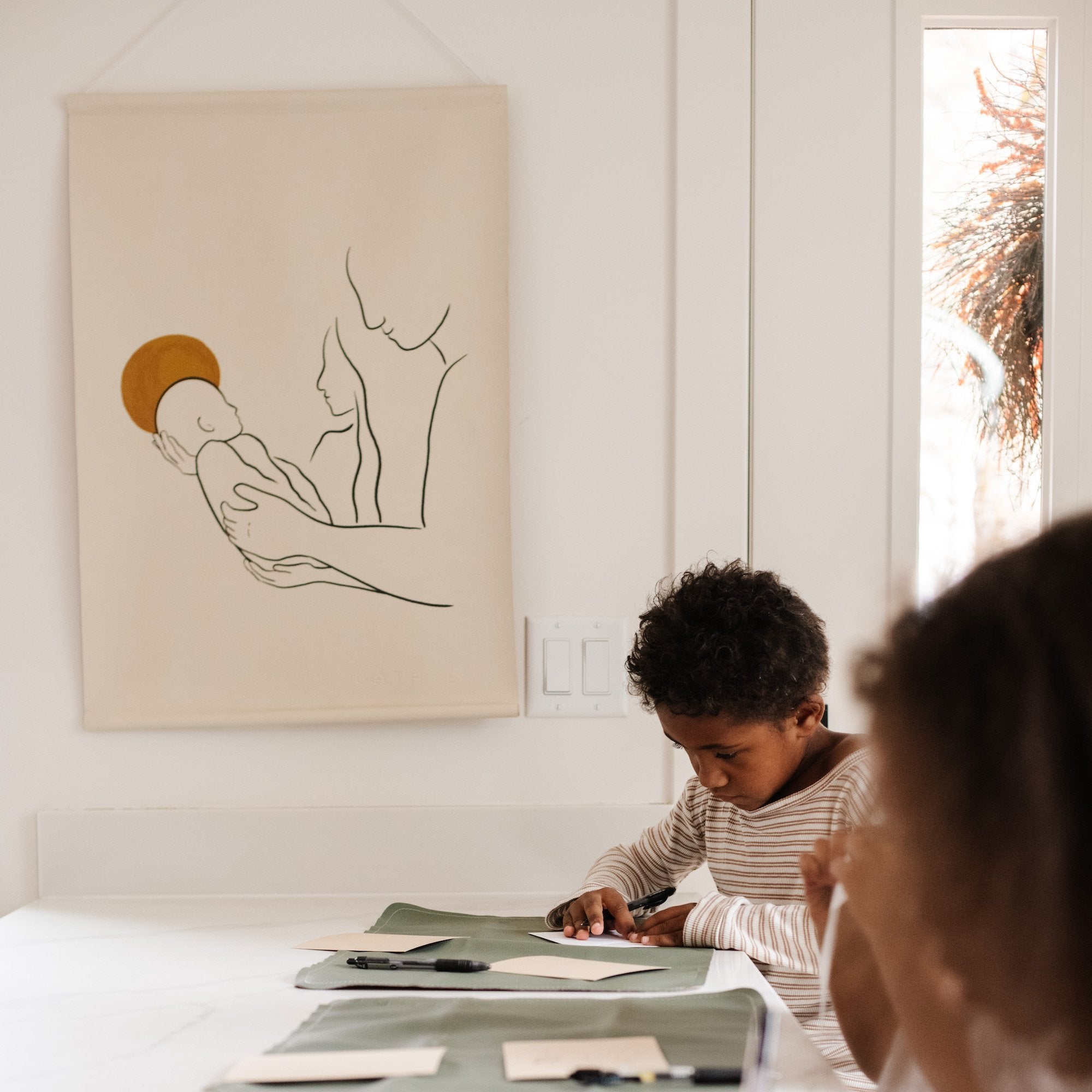 Nativity (on sale)@Nativity Poster hanging up in a home