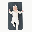 Nightfall (on sale)@Overhead of baby laying the Nightfall Micro+ Mat