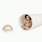 Parchment@Kid playing by Parchment Tunnel