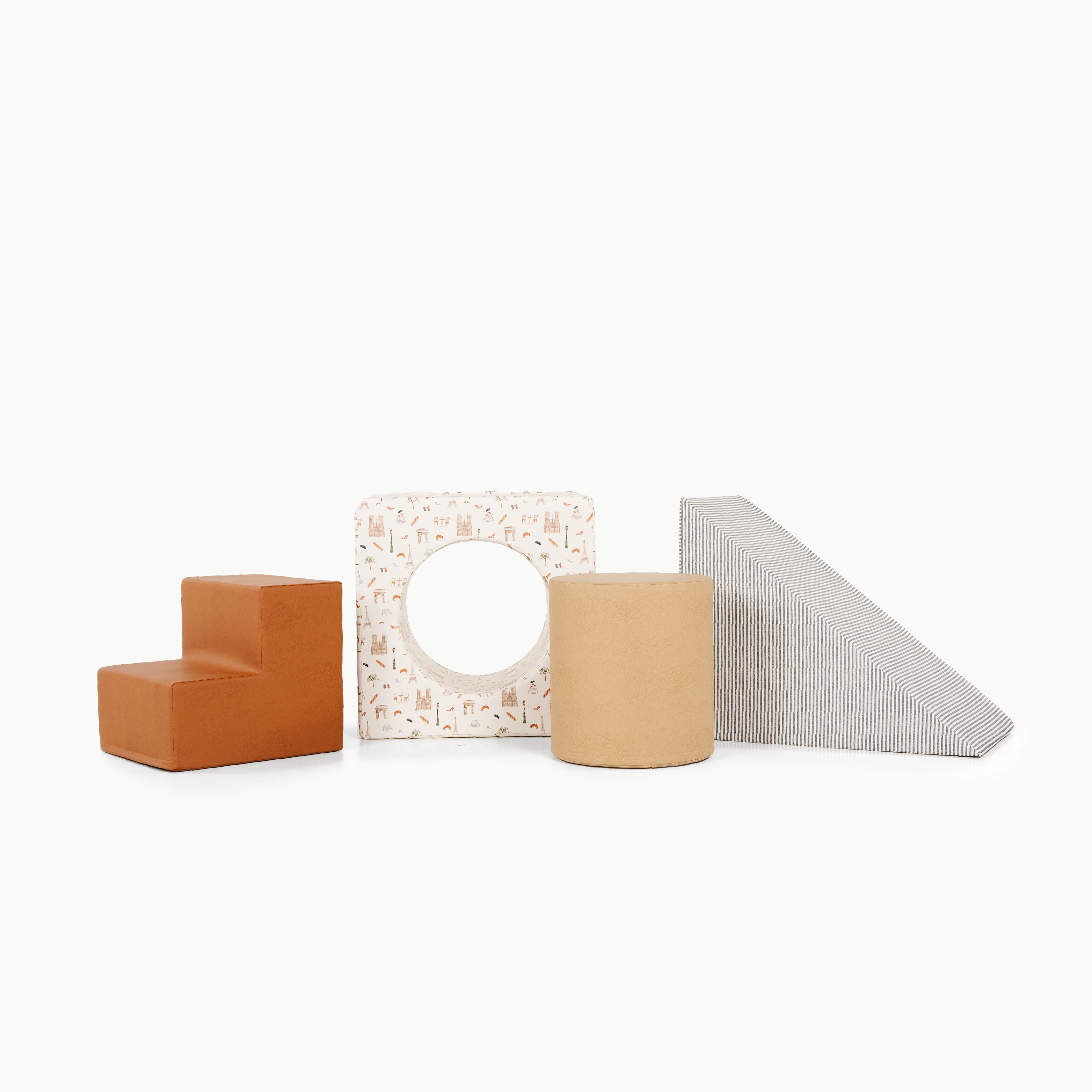 Paris • Wheat • Stone Stripe • Ginger@paris block playset