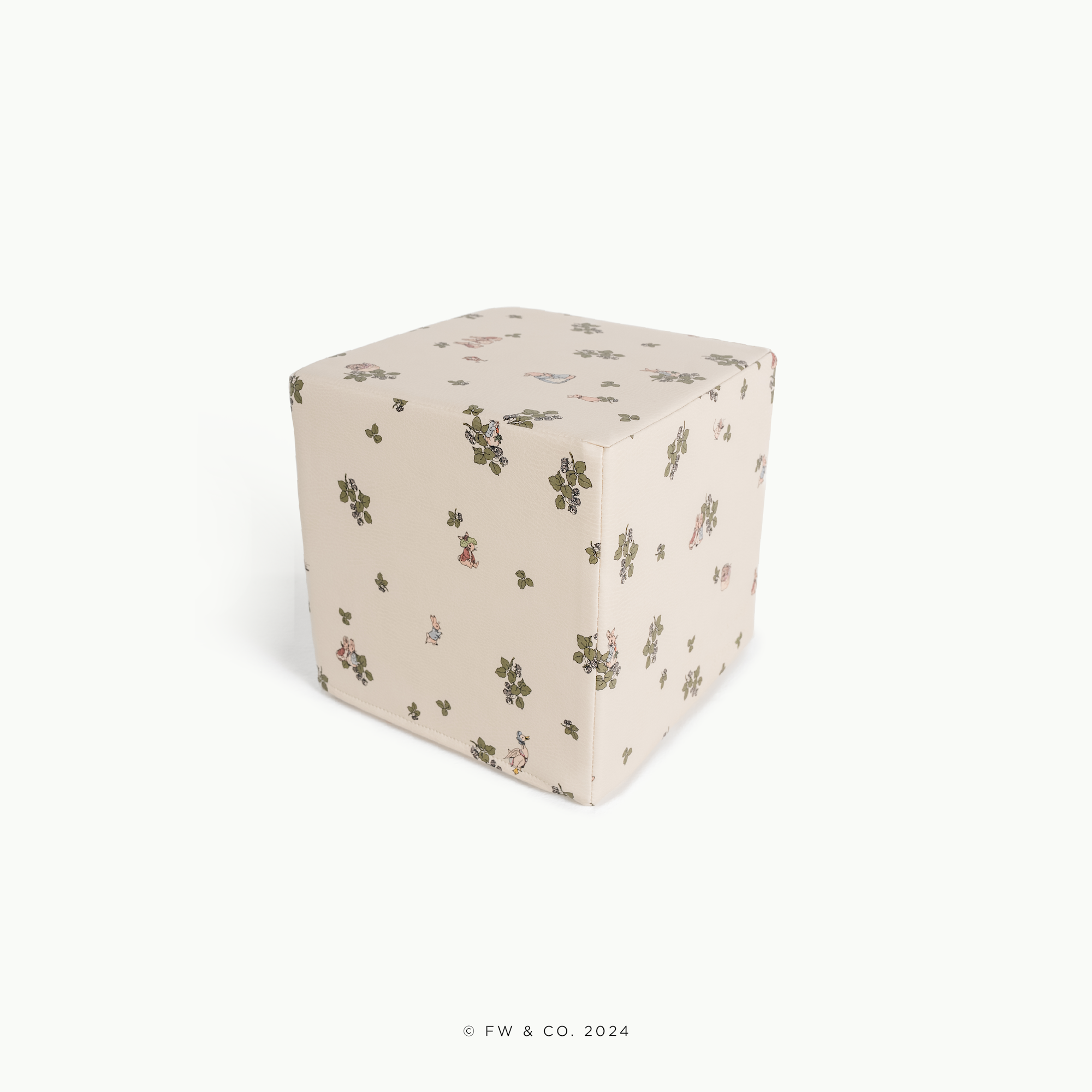 Peter Rabbit™ • Our Beatrix Blue (on sale)@The Peter Rabbit Print closeup