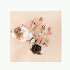 Pomelo (on sale) / Square@Overhead of kid playing on the Pomelo Square Midi Mat