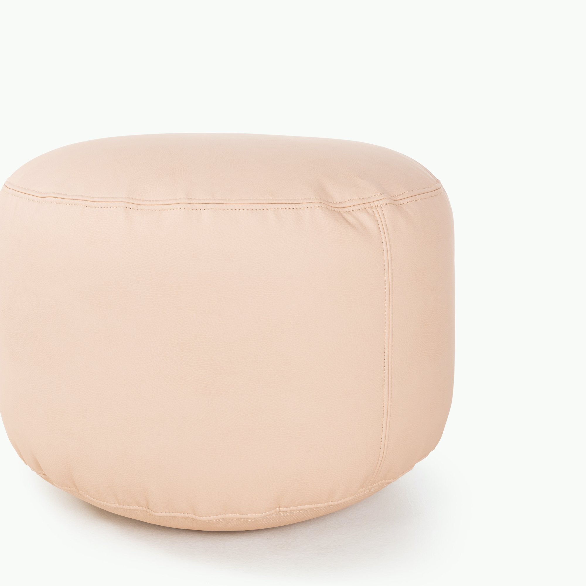 Pomelo (on sale)@Seam detail on the Pomelo Circle Pouf