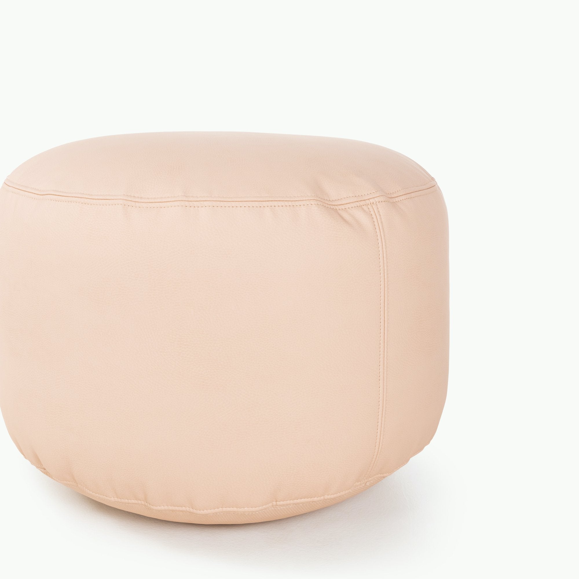 Pomelo (on sale)@Seam detail on the Pomelo Circle Pouf