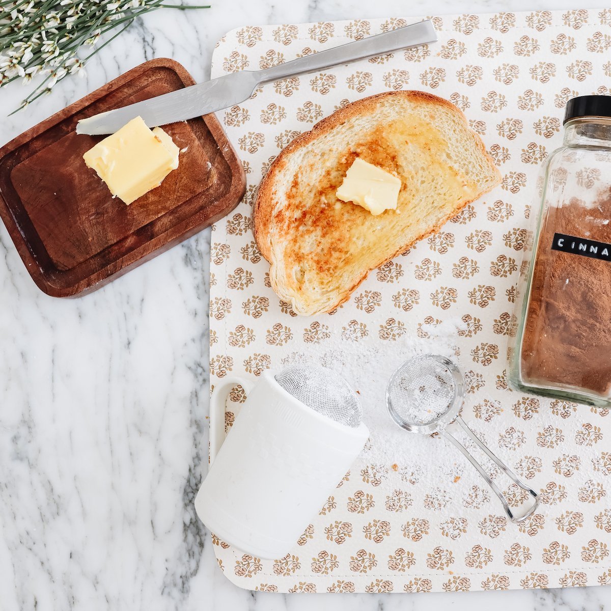 Bloom (on sale)@Overhead of Bloom Micro Mat in a kitchen