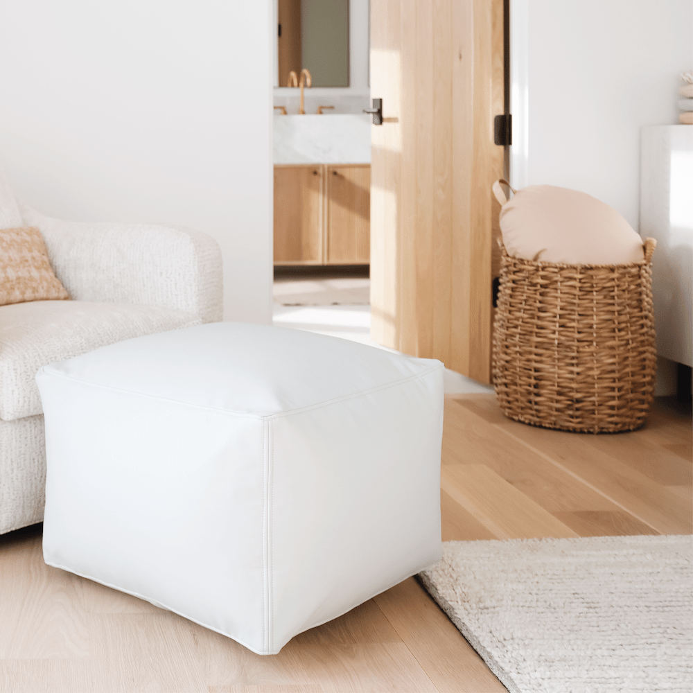 Bloom (on sale)@Square Pouf in a home