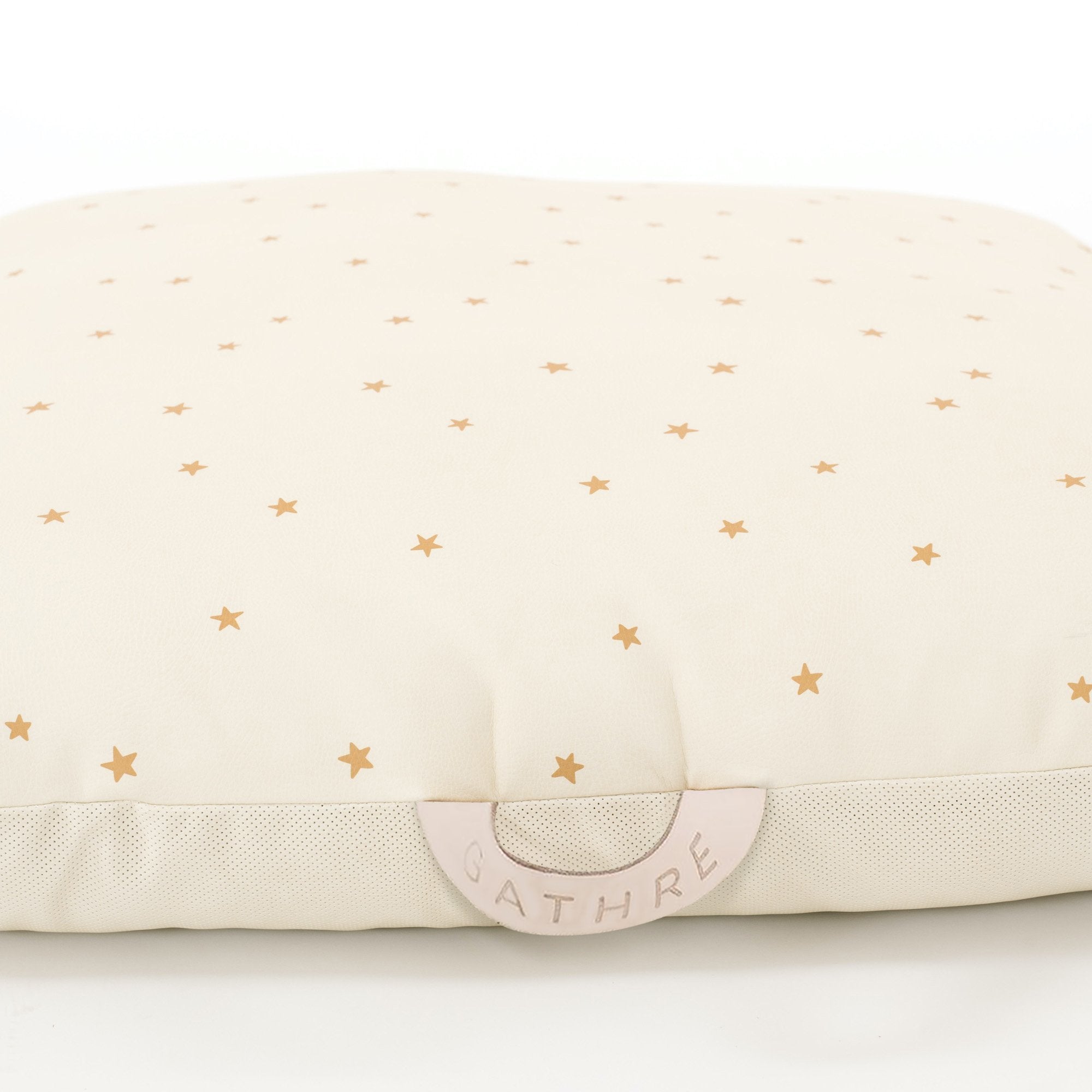 Stars (on sale) / Square@Handle detail on the Stars Square Floor Cushion