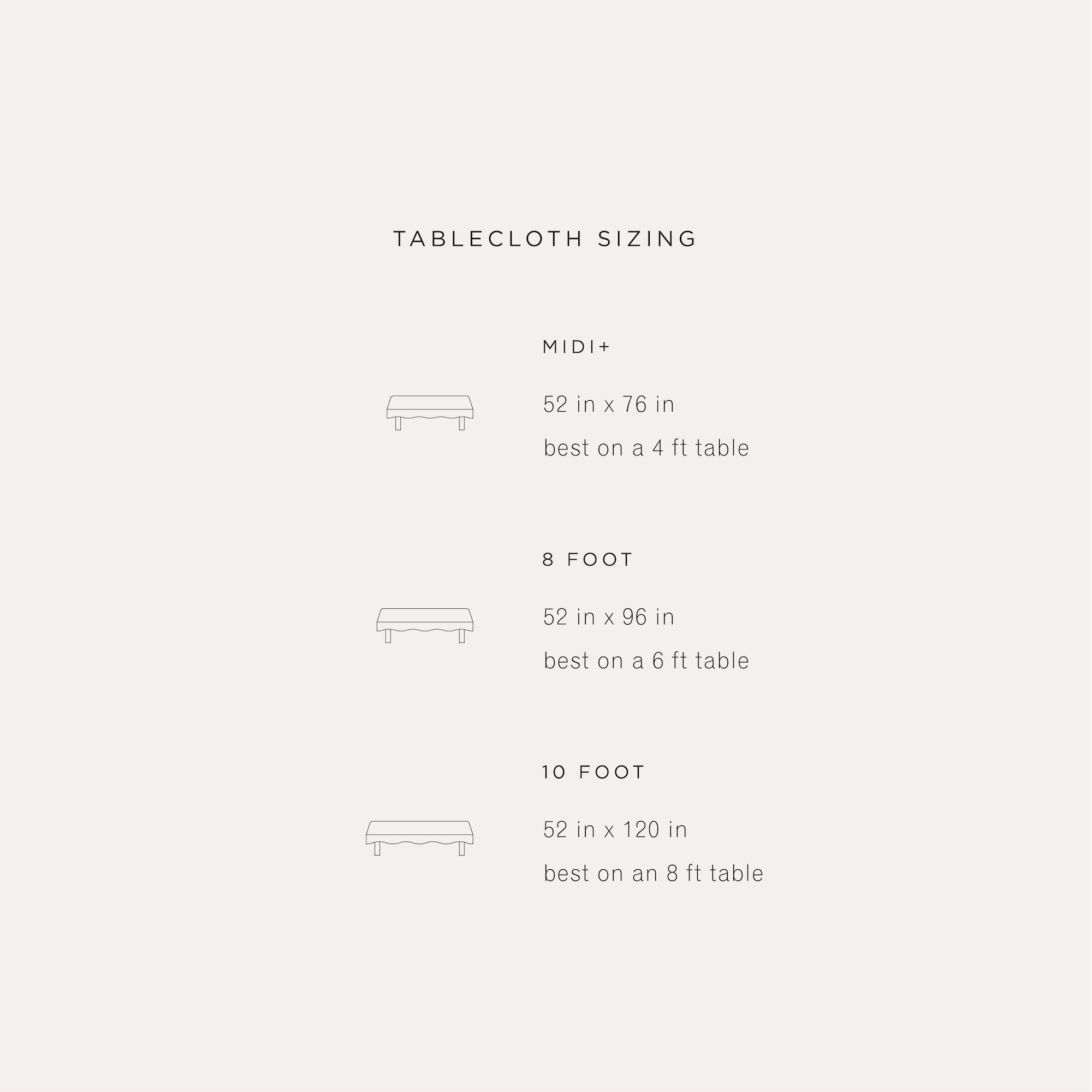 All@tablecloth sizing information