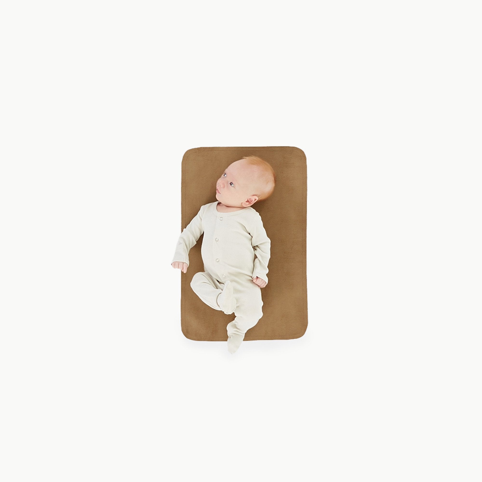 Tannin (on sale)@Overhead of a baby on the tannin micro mat