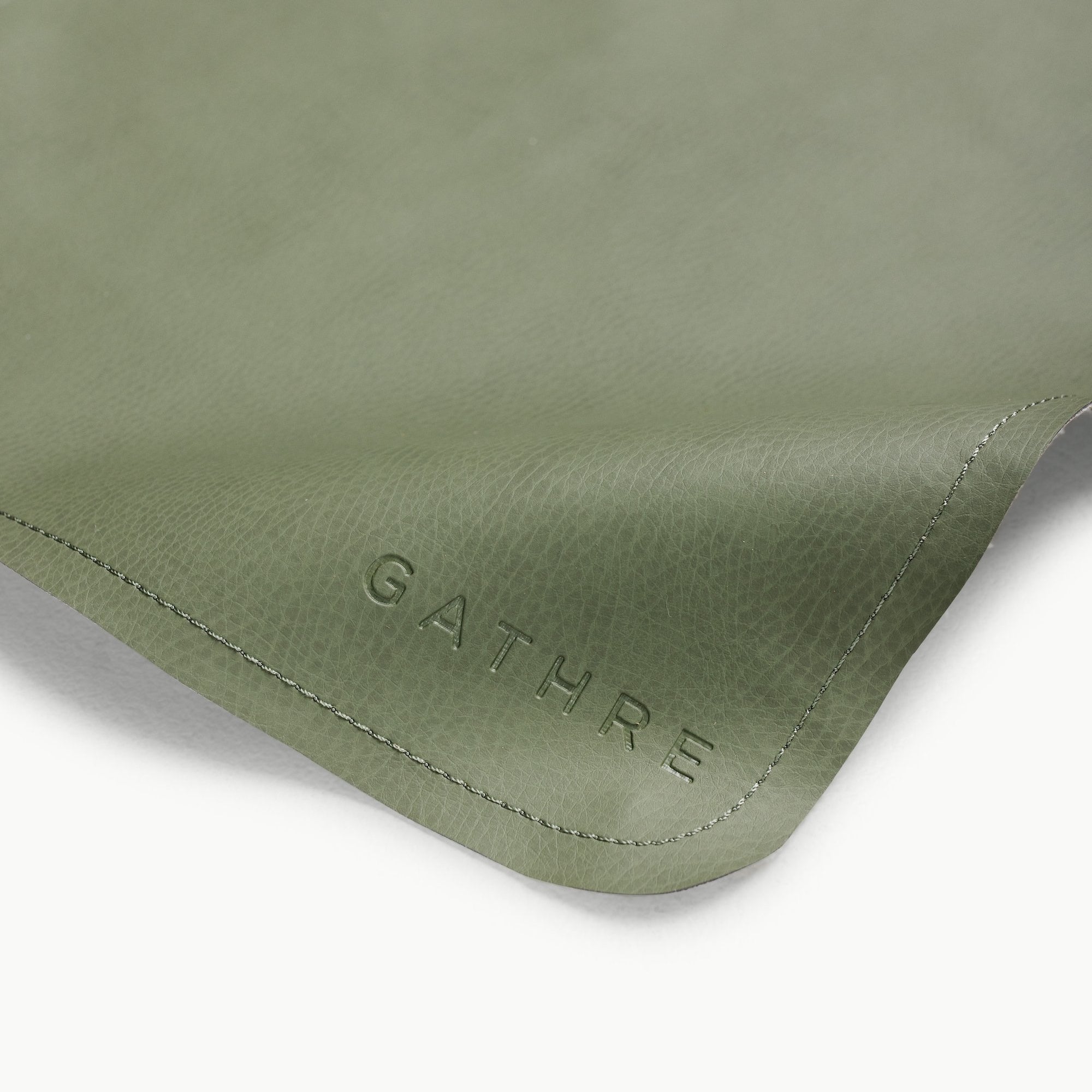 Thyme • Fog (on sale)@Gathre deboss on the Thyme/Fog Mini Mat