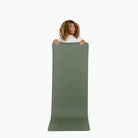 Thyme (on sale)@woman holding up the thyme large home mat