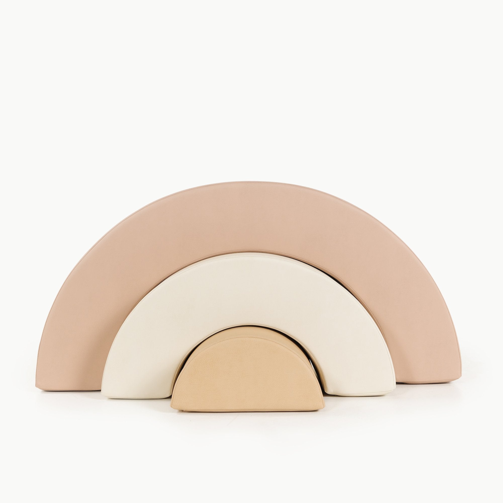 Tulle • Ivory • Untanned / Stackable Arc Playset@Arc Playset (Color) arc playset