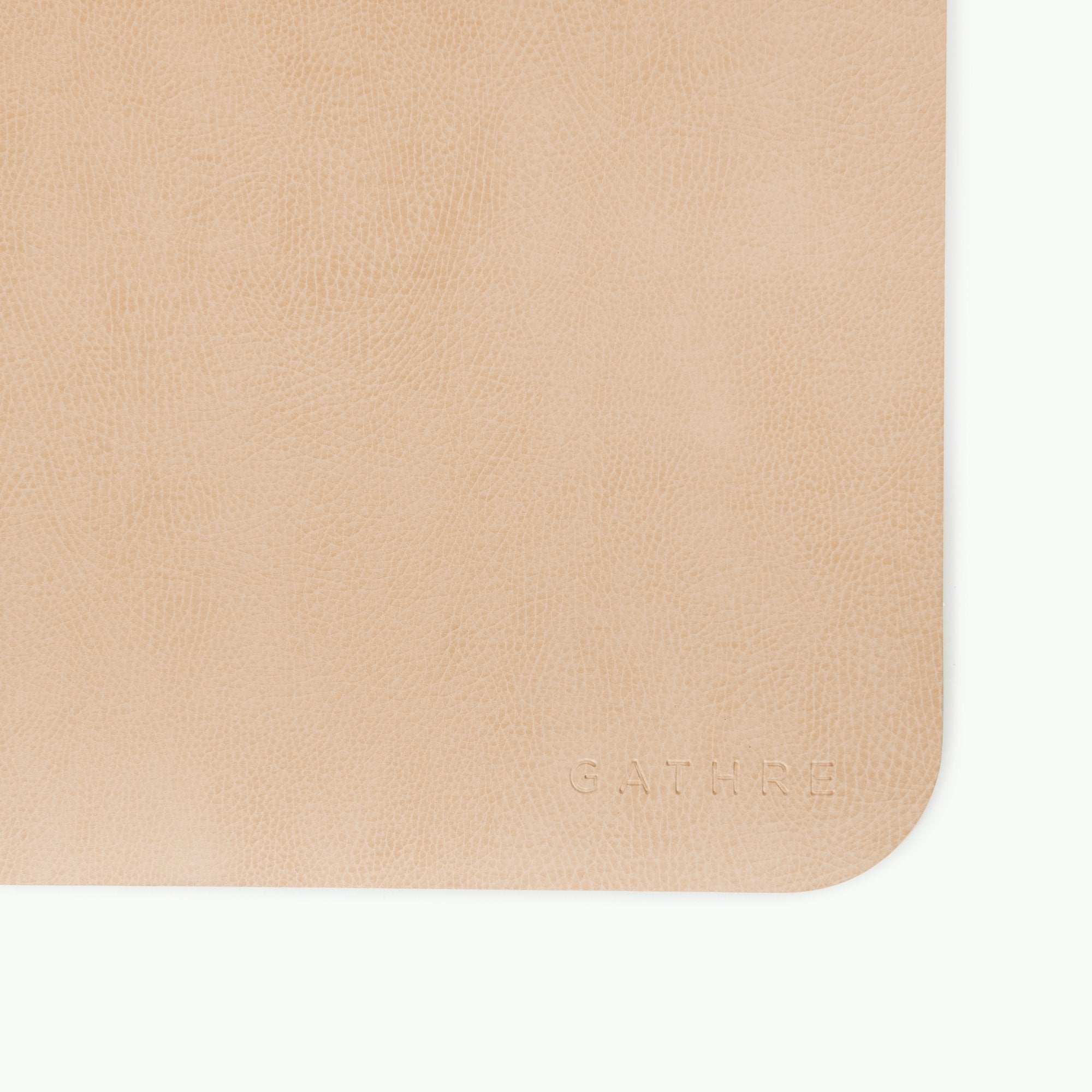 Untanned (on sale)@gathre deboss on the untanned large home mat