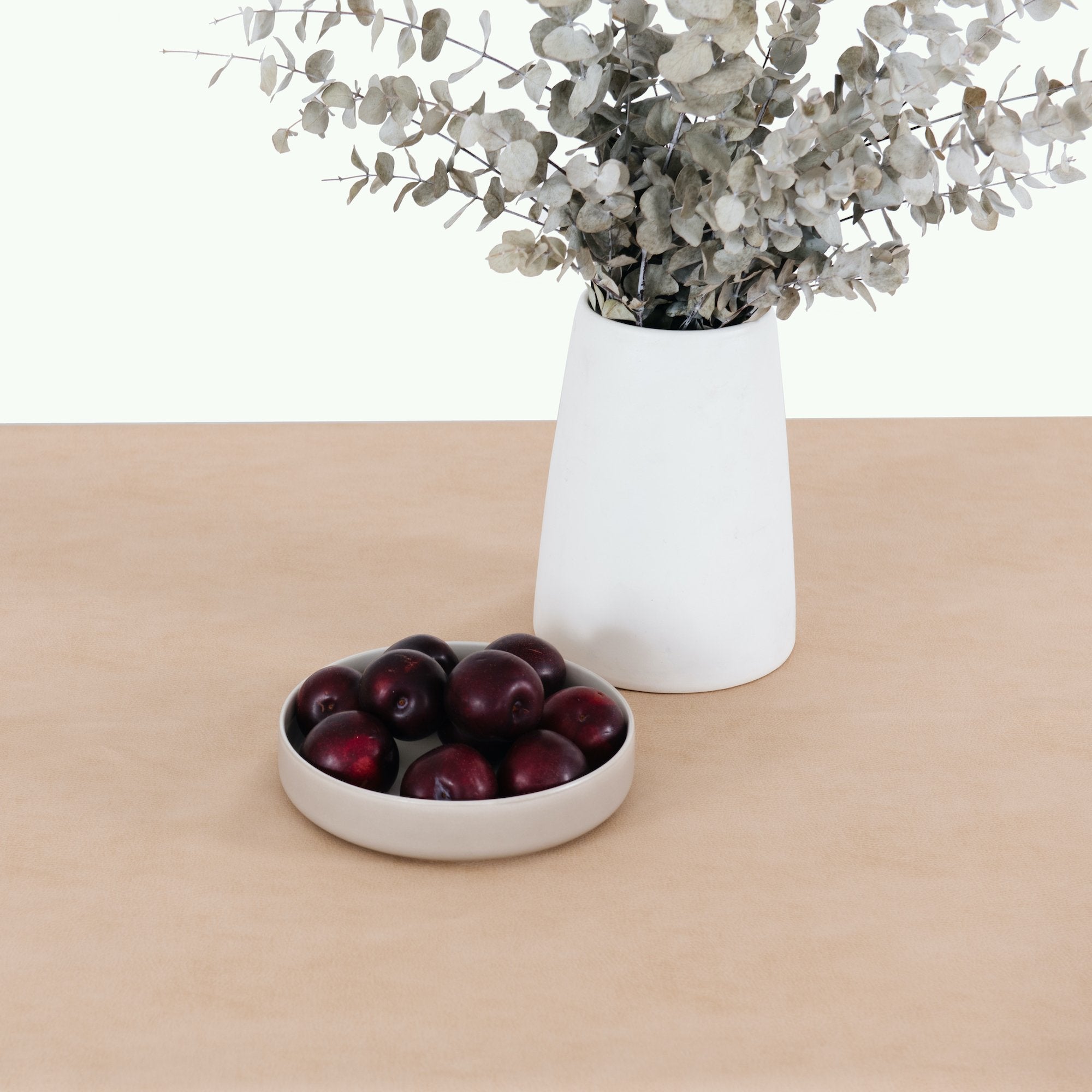 Untanned (on sale)@Overhead Untanned Tablecloth on dining table