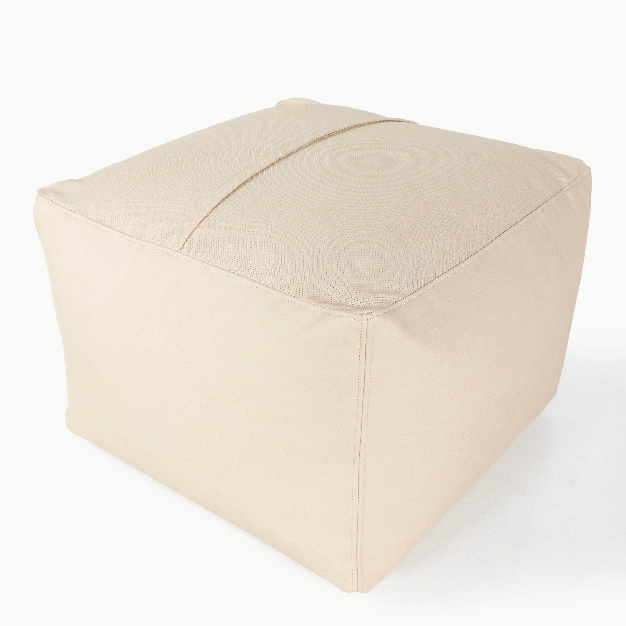 Wool (on sale)@Bottom of the Wool Square Pouf