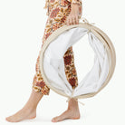 Wool (on sale)@woman holding wool tunnel