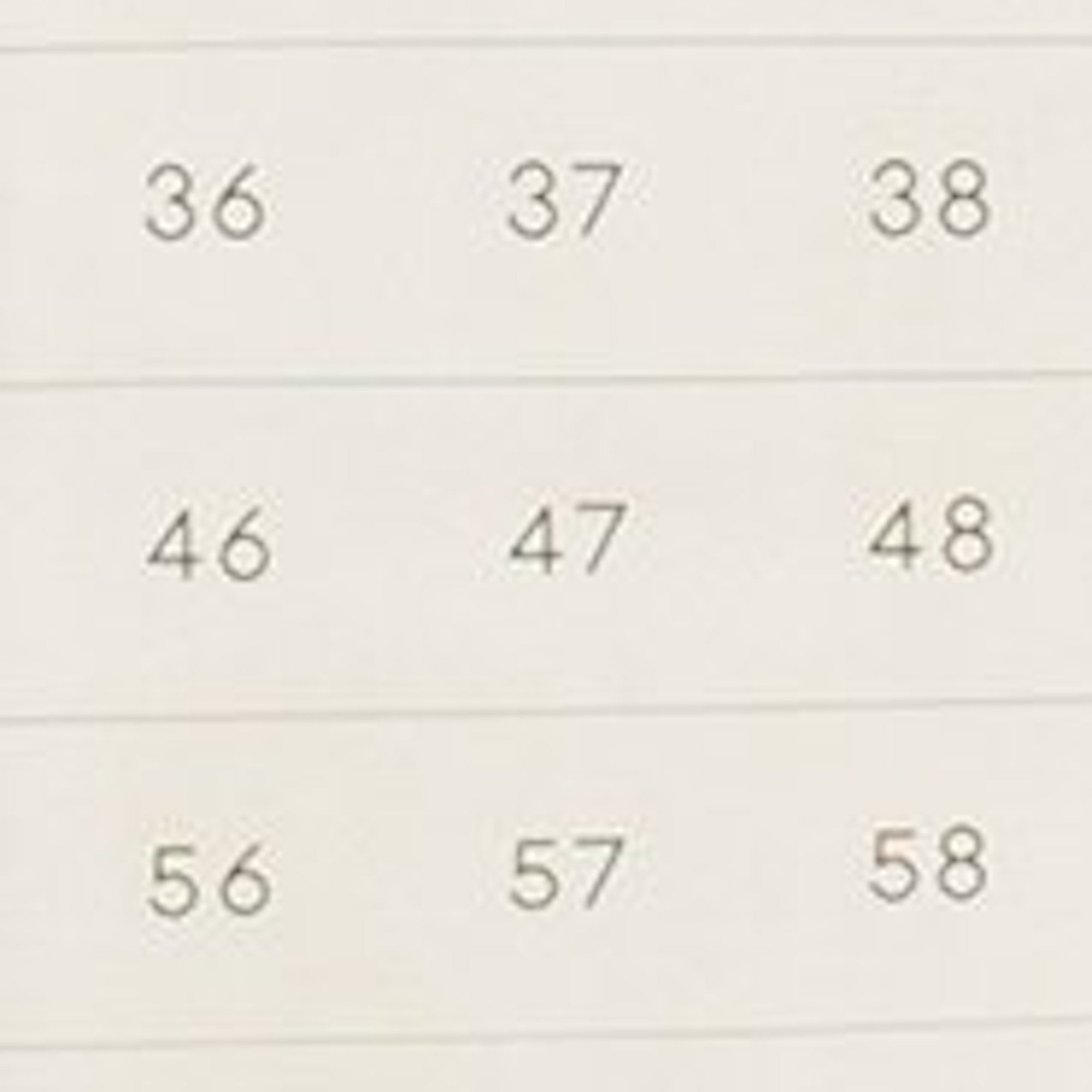 Numbers@Numbers Swatch