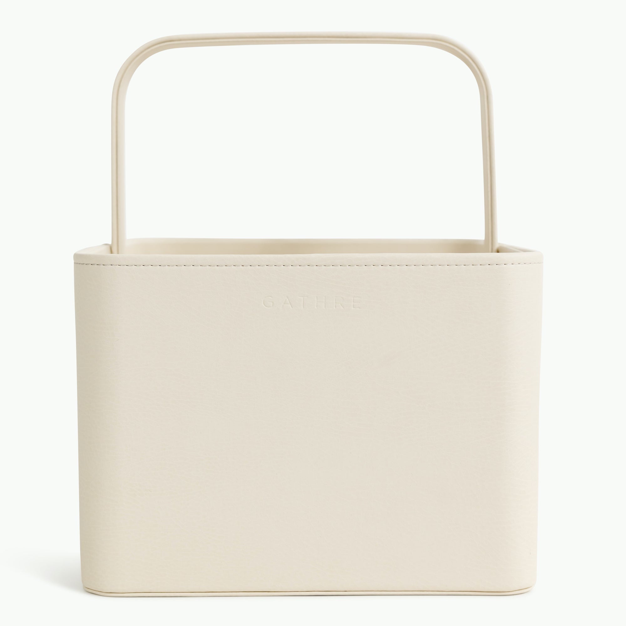 Ivory@gathre deboss on the large ivory caddy