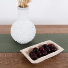 Thyme (on sale)@Overhead of Thyme Table Runner on table