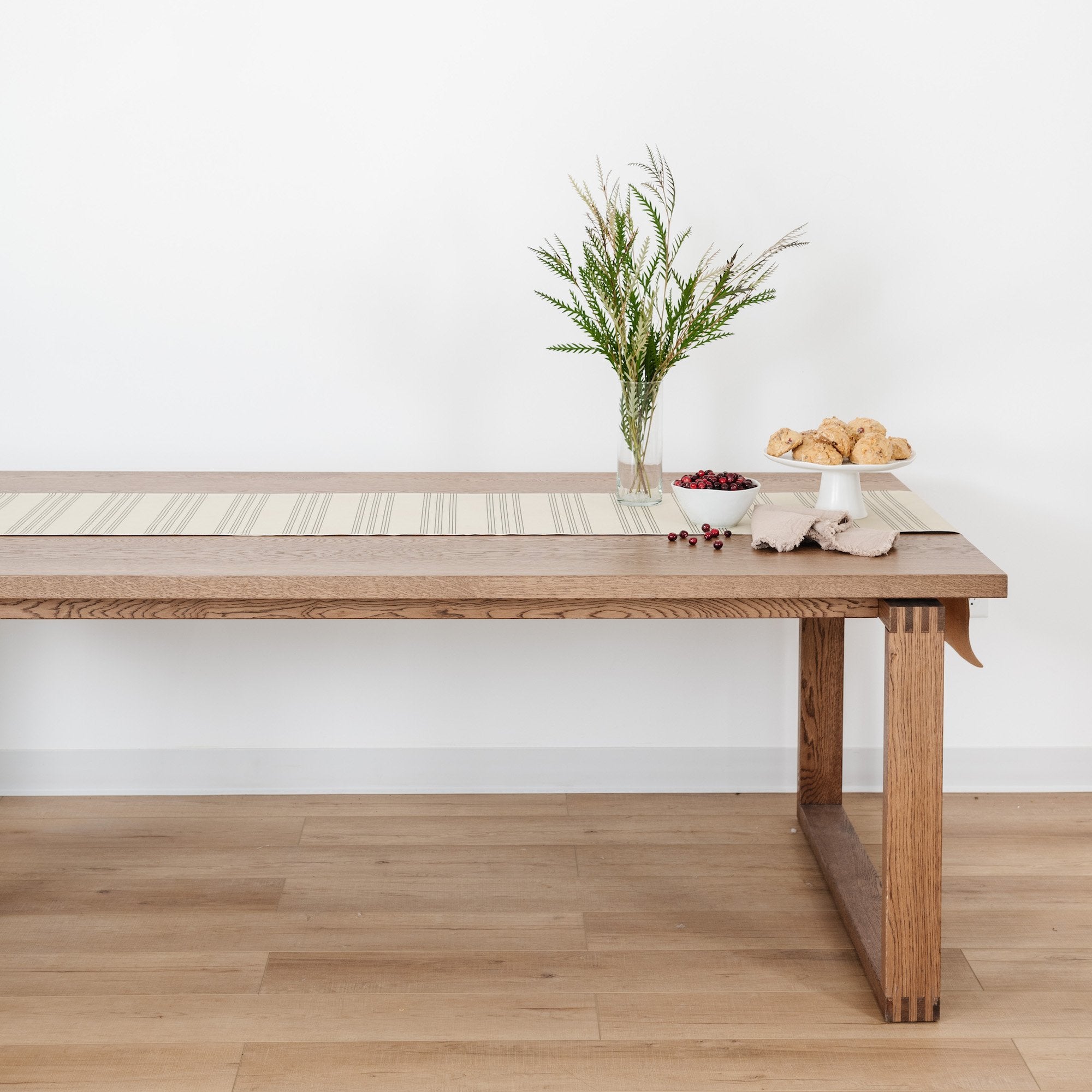 Pencil Stripe (on sale)@Pencil Stripe Table Runner on table