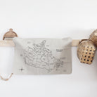 Canada Map@Canada Map hanging on a wall