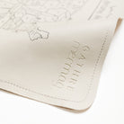 National Parks Map@Gathre deboss detail on the National Parks Map Micro mat