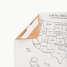 USA Map (on sale)@Hanging tab detail on the USA Map Micro mat