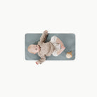 Amalfi@overhead of baby laying on the amalfi micro+ mat