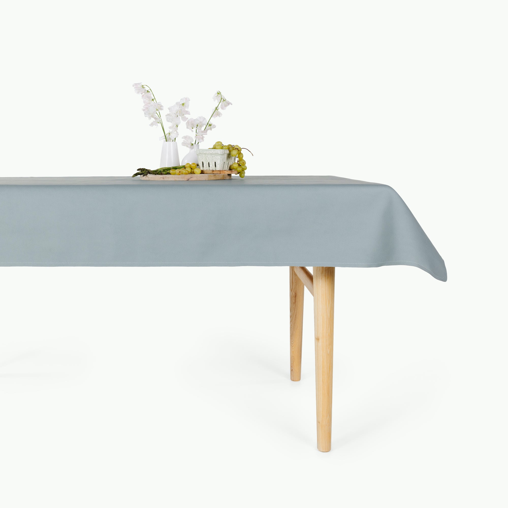 Amalfi / 8 Foot@amalfi tablecloth on table 