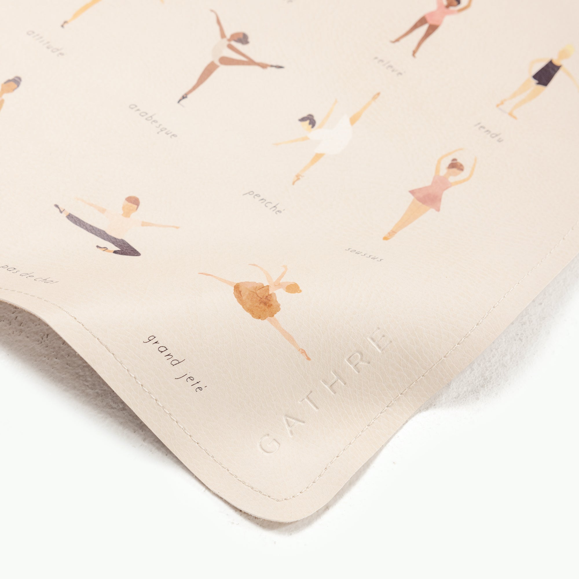 Ballet Basics@gathre deboss on the ballet basics micro mat