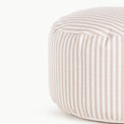 Cafe Stripe / Circle@the cafe stripe circle pouf