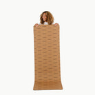 Camel Dash (on sale)@Woman holding the large camel dash home mat