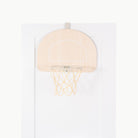 Ivory@Over-the-door basketball hoop fitting a standard-sized doorway