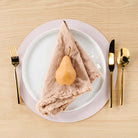 Fable/Camel (on sale)@Fable/Camel Placemat on table with plate setting