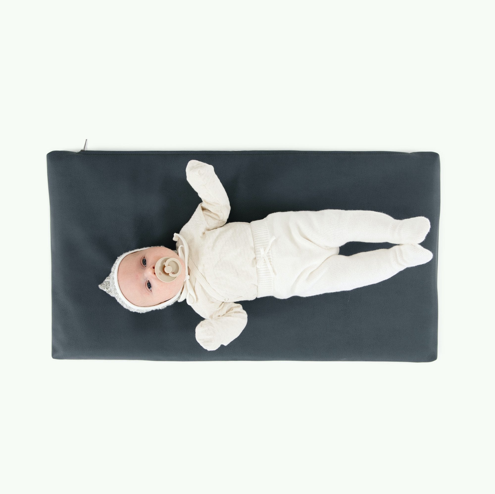 Nightfall (on sale)@overhead image of baby on nightfall padded micro+