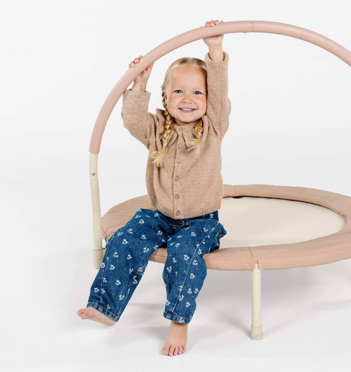 Tulle / Classic@Indoor trampoline for toddlers and young kids designed for everyday play at home