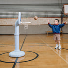 Quarry@Lifestyle of Toddler basketball hoop designed for indoor and outdoor play