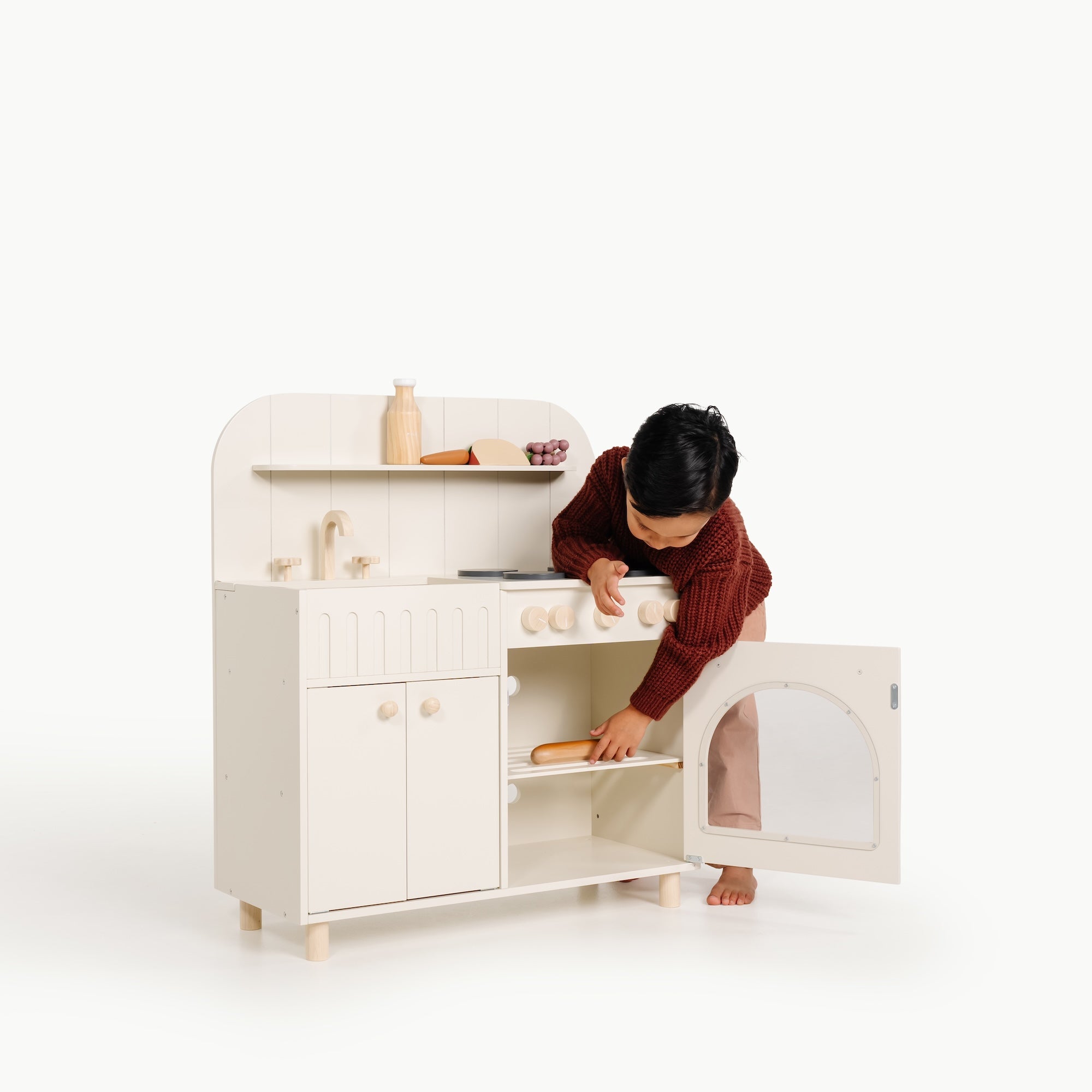 Wooden Play Kitchen for Kids | Gathre