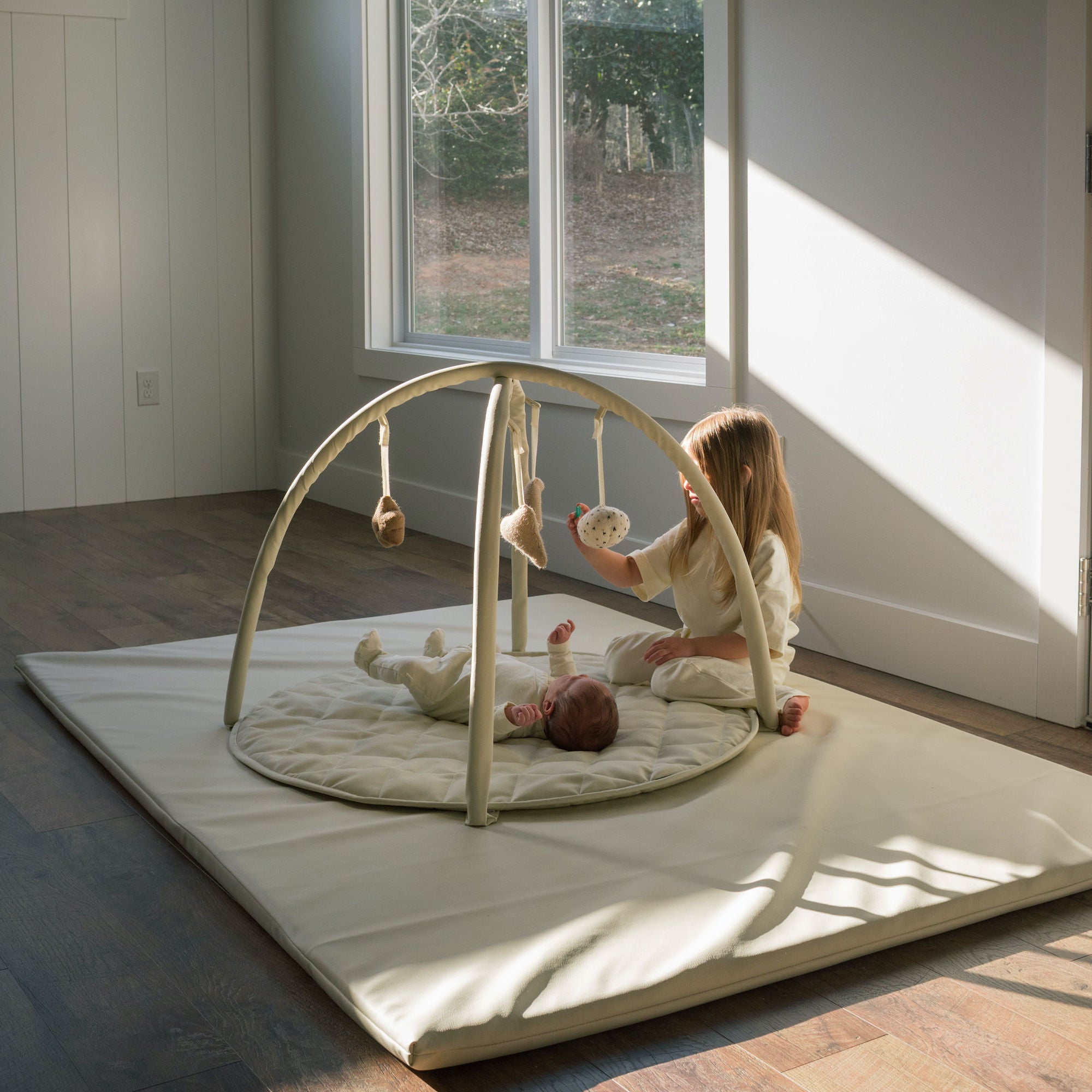 Baby play gym without mat online