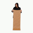 Leopard (on sale)@woman holding medium mat