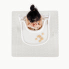 Meadow@overhead of baby in a highchair on the meadow mini