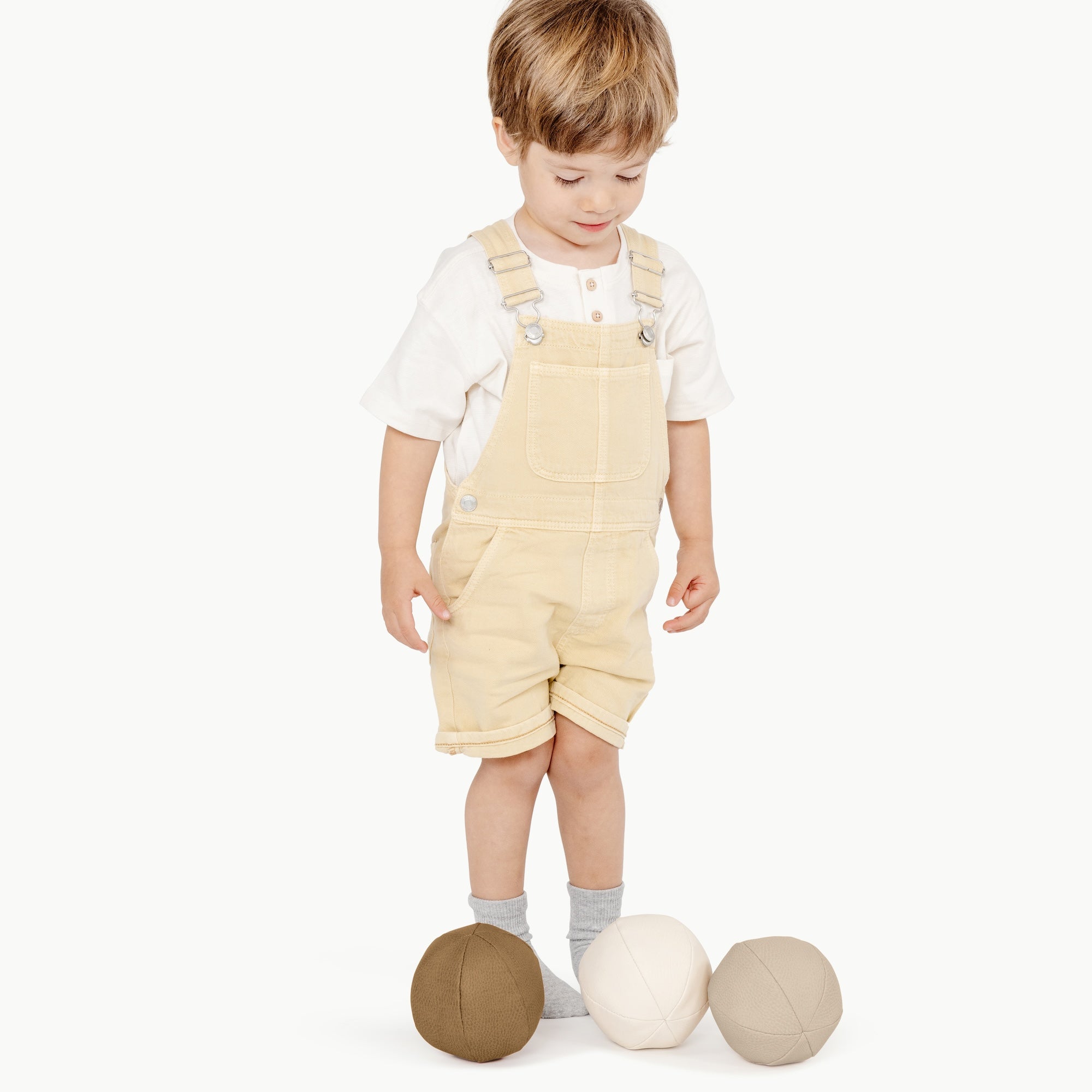 Ivory • Millet • Camel / Play Ball Set@detailed image Play Ball Set (Color)