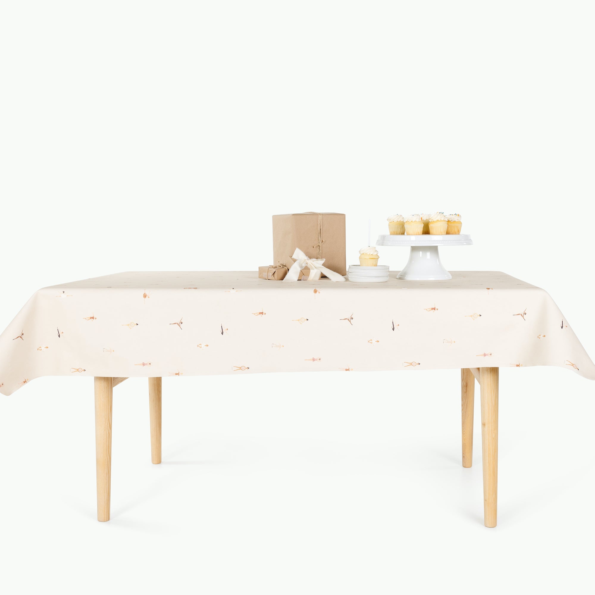 Petite Dancer / 8 Foot@petite dancer tablecloth on table 
